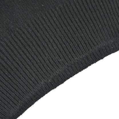Chanel 1996 Turtleneck Sweater Knit Top Black #44