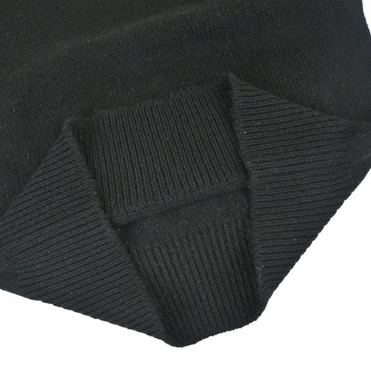 Chanel 1996 Turtleneck Sweater Knit Top Black #44