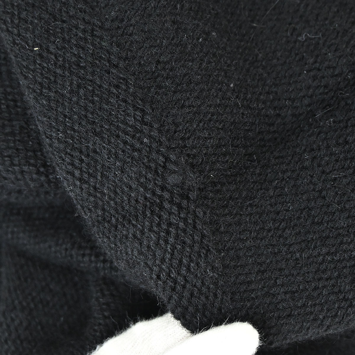 Chanel 1996 Turtleneck Sweater Knit Top Black #44