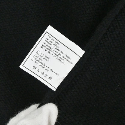 Chanel 1996 Turtleneck Sweater Knit Top Black #44