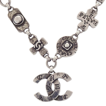 Chanel 1999 CC Chain Necklace Silver