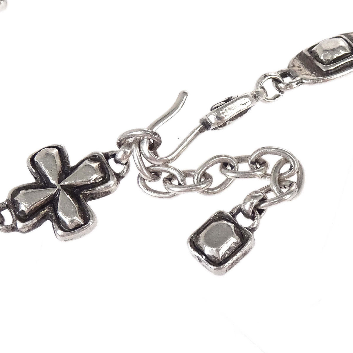 Chanel 1999 CC Chain Necklace Silver