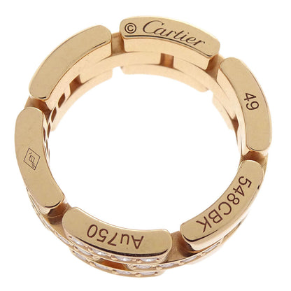 Cartier Maillon Panthere Ring Au750 Diamond #49 #48 548CBK Jewelry