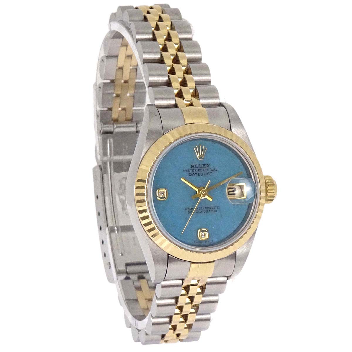 Rolex Oyster Perpetual Datejust 2BR 26mm Ref.69173-2BR Watch 18KYG SS
