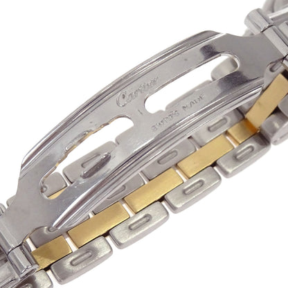 Cartier Panthere SM 2-Row 22mm Ref.1120 Quartz Watch 18KYG SS