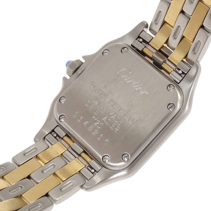 Cartier Panthere SM 2-Row 22mm Ref.1120 Quartz Watch 18KYG SS