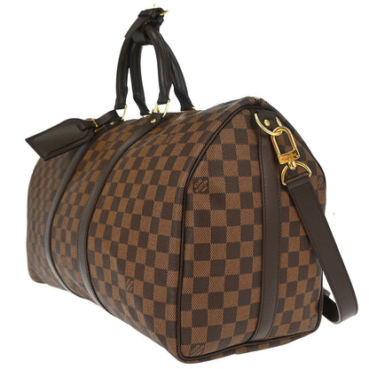 Louis Vuitton Damier Keepall Bandouliere 45 Duffle Bag N41428