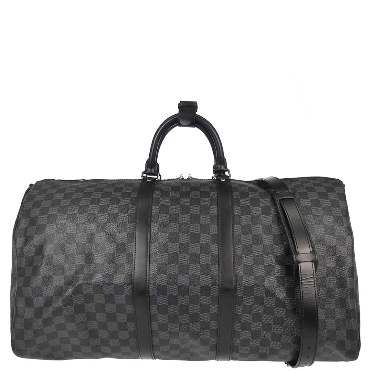 Louis Vuitton Damier Graphite Keepall Bandouliere 55 Duffle N41413