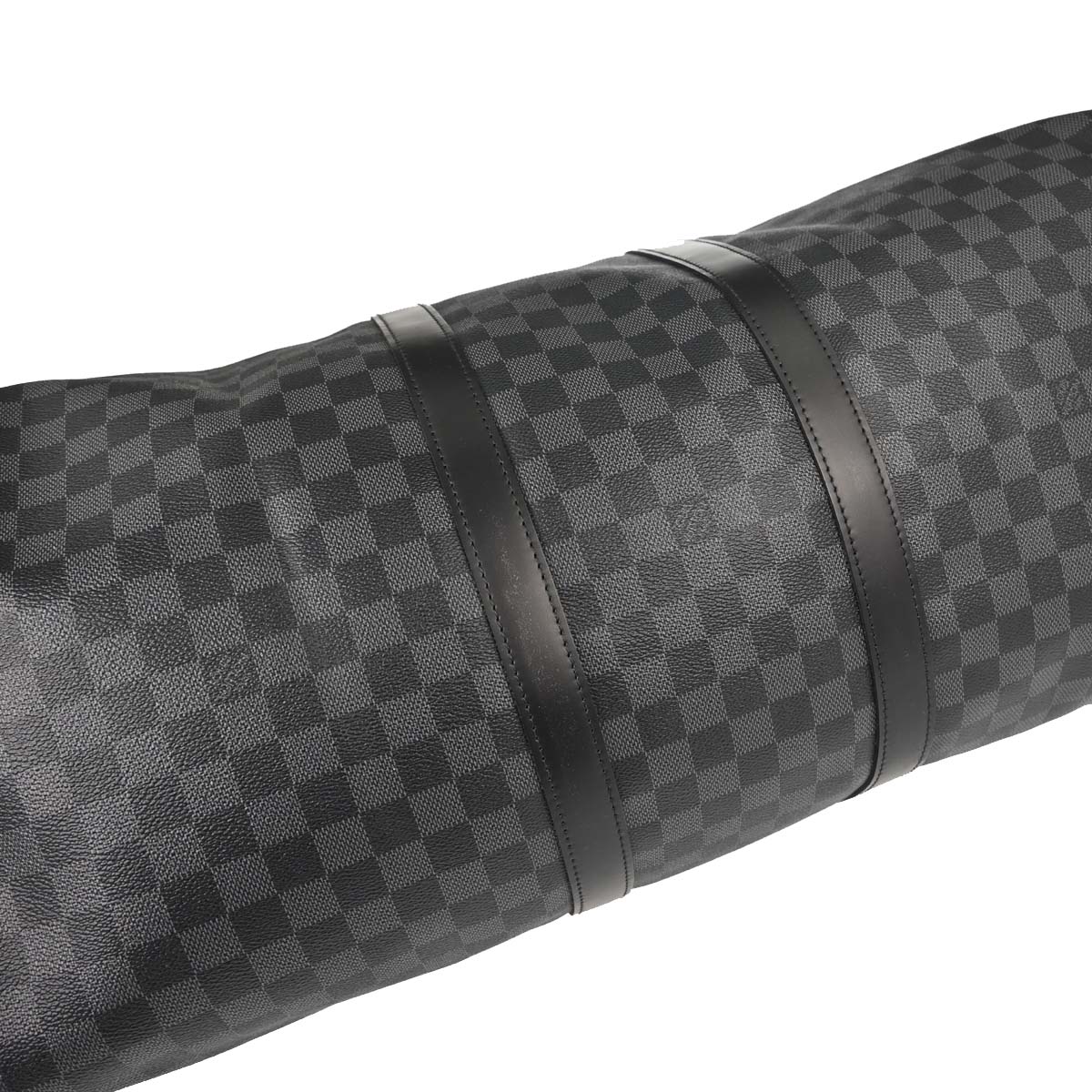 Louis Vuitton Damier Graphite Keepall Bandouliere 55 Duffle N41413