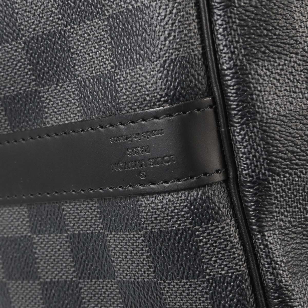 Louis Vuitton Damier Graphite Keepall Bandouliere 55 Duffle N41413
