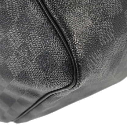 Louis Vuitton Damier Graphite Keepall Bandouliere 55 Duffle N41413