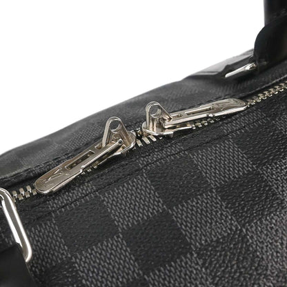 Louis Vuitton Damier Graphite Keepall Bandouliere 55 Duffle N41413