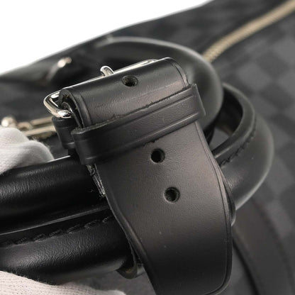 Louis Vuitton Damier Graphite Keepall Bandouliere 55 Duffle N41413
