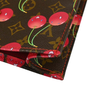 Louis Vuitton Monogram Cherry Sac Plat Tote Handbag M95010