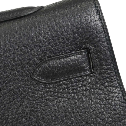 Hermes Black Ardennes Kelly 35 Sellier 2way Shoulder Handbag