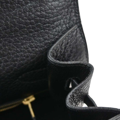 Hermes Black Ardennes Kelly 35 Sellier 2way Shoulder Handbag
