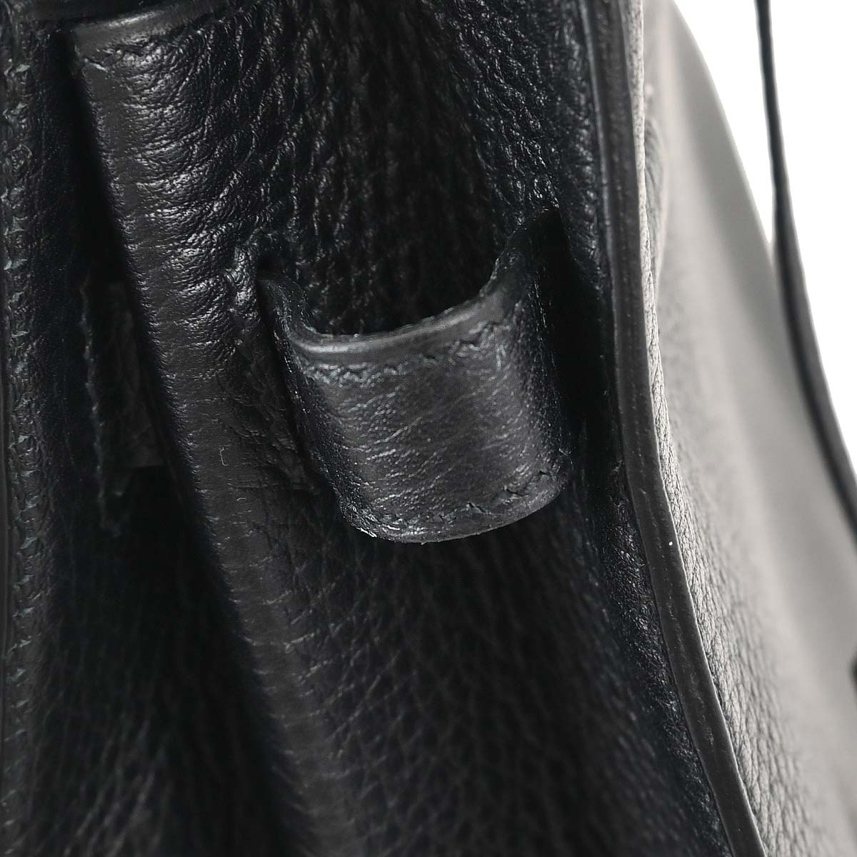 Hermes Black Ardennes Kelly 35 Sellier 2way Shoulder Handbag