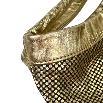 Chanel 2006-2008 Gold Lambskin Hollywood Hobo Handbag