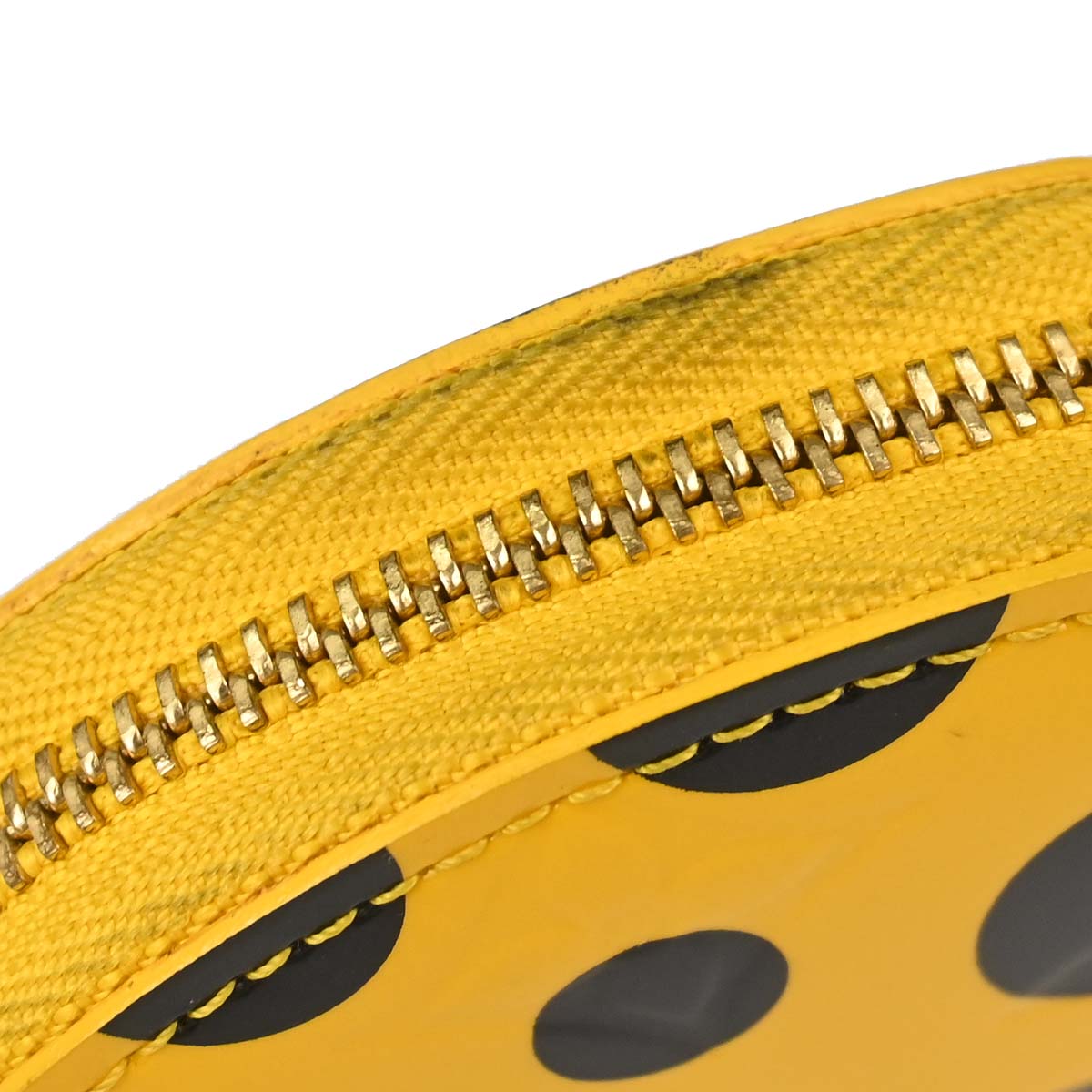 Louis Vuitton Pumpkin Dot Porte Monnaie Chapeau Wallet M91569