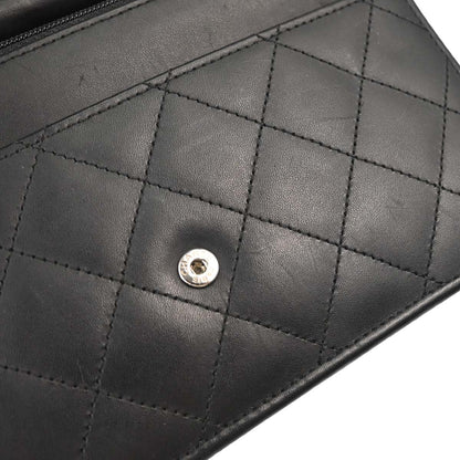 Chanel 2014 Calfskin Cambon Ligne WOC Wallet on Chain Shoulder Bag