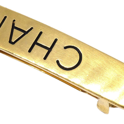 Chanel Barrette Hair Accessories Gold 96A