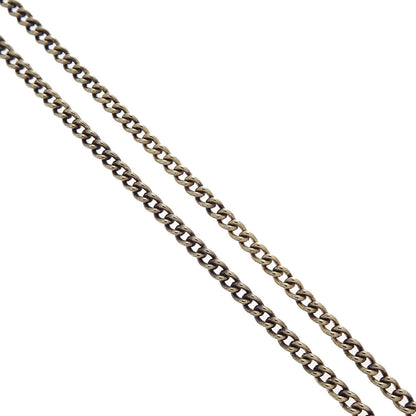 Chanel Gold Pink CC Arrow Pendant Necklace 10P