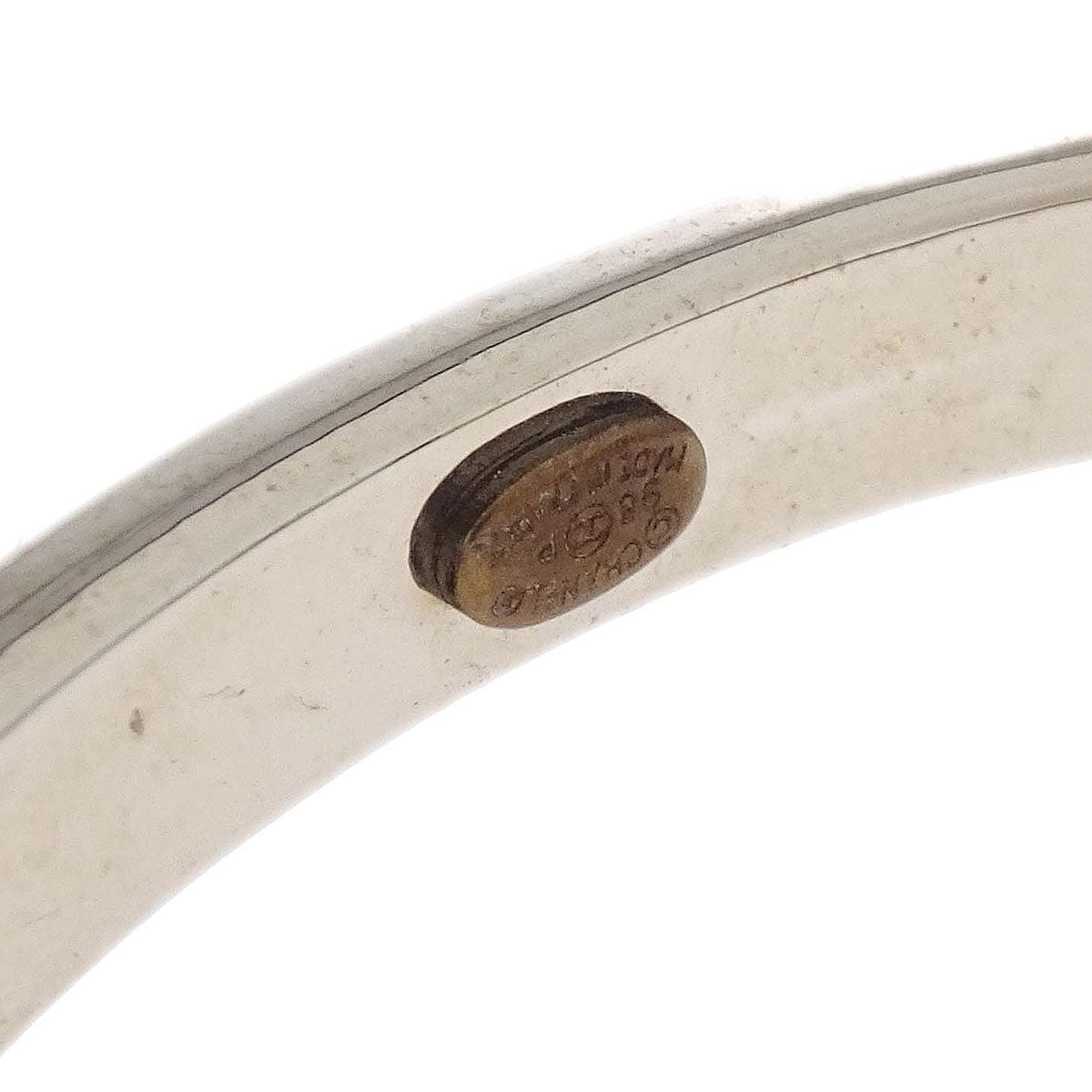 Chanel 3 Set Bracelet Bangle Silver Gold 98P