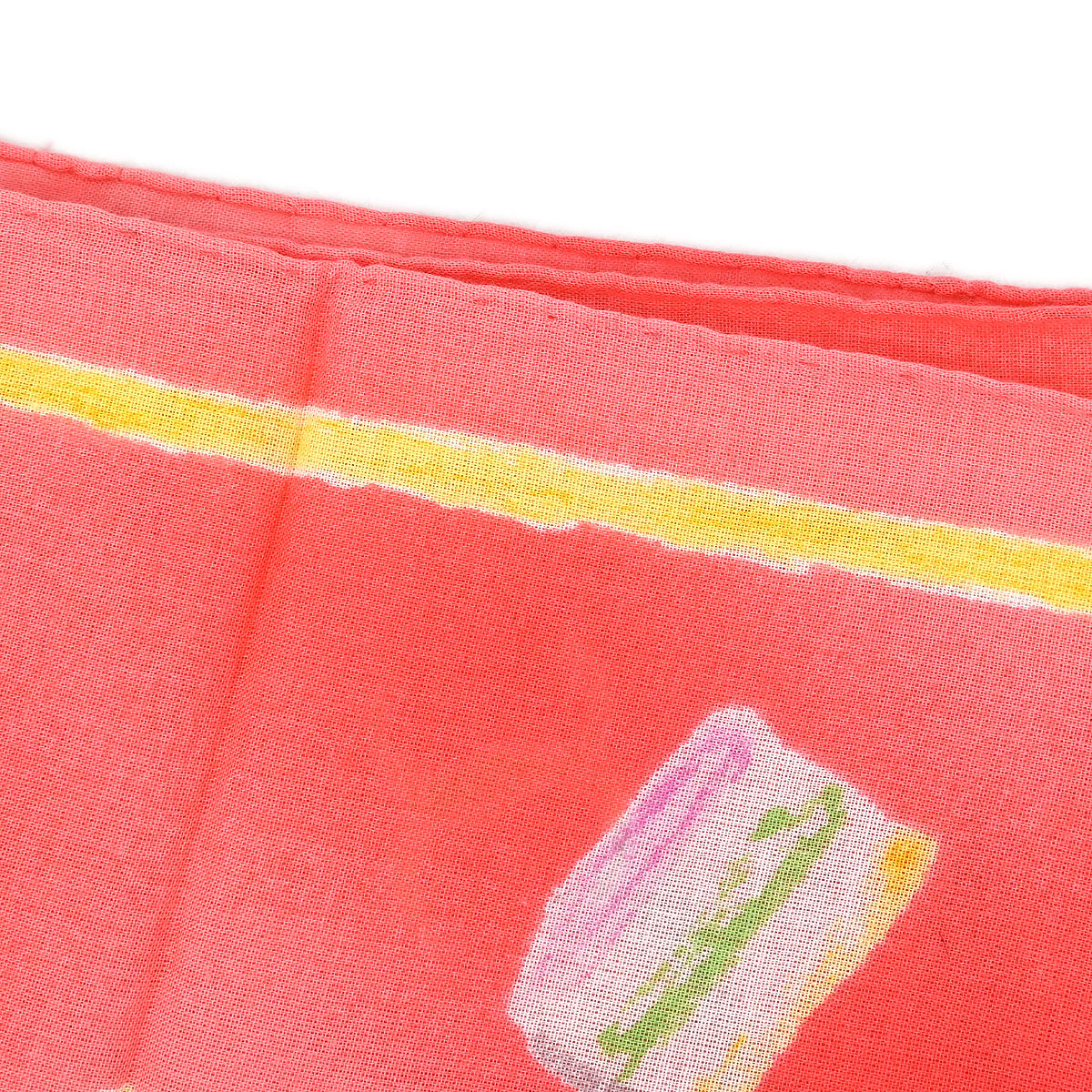 Chanel Pink Scarf Handkerchief Small Good