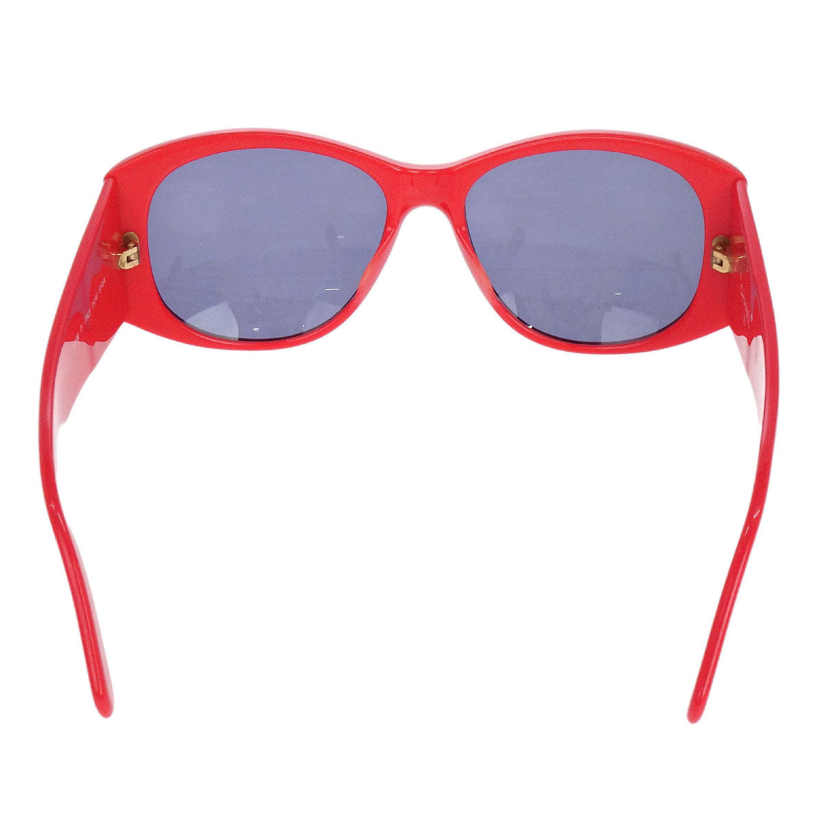 Chanel Sunglasses Eyewear Black Red Small Good