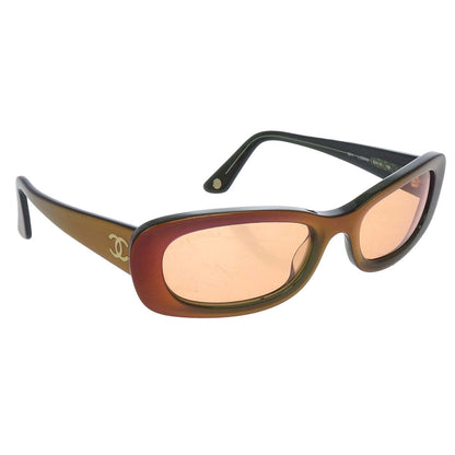 Chanel Sunglasses Eyewear Brown 51□19 135 Small Good