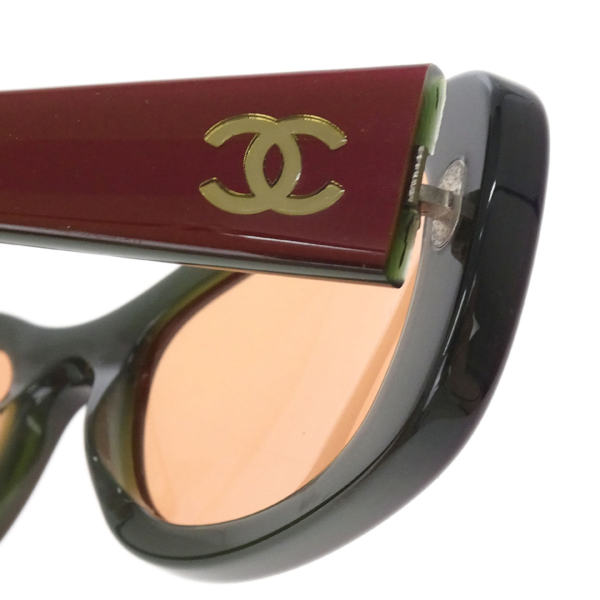 Chanel Sunglasses Eyewear Brown 51□19 135 Small Good
