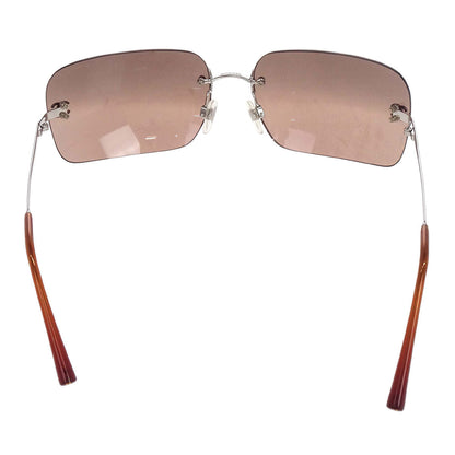 Chanel Sunglasses Eyewear Brown 62□17 120 Small Good