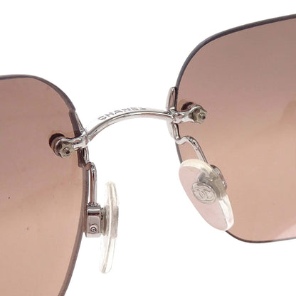 Chanel Sunglasses Eyewear Brown 62□17 120 Small Good