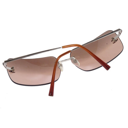 Chanel Sunglasses Eyewear Brown 62□17 120 Small Good