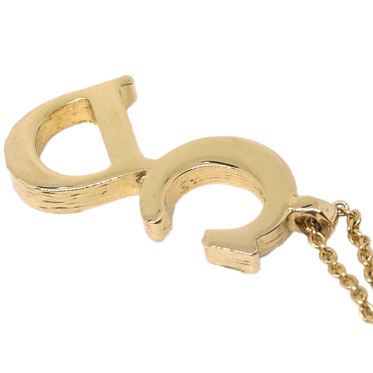 Christian Dior Necklace Pendant Gold