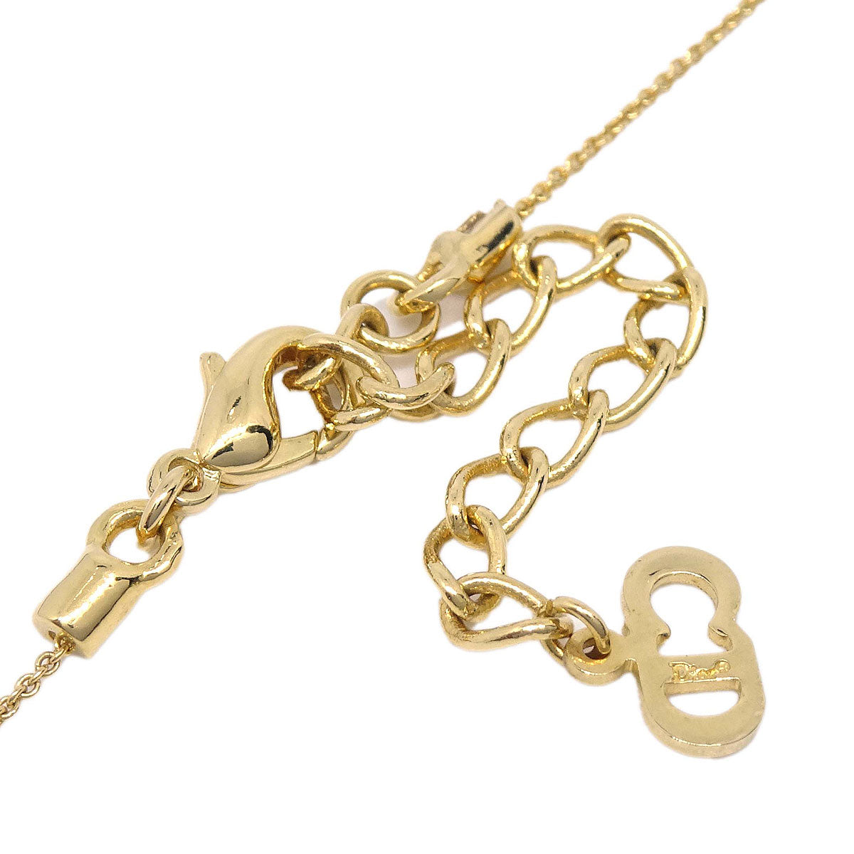 Christian Dior Necklace Pendant Gold