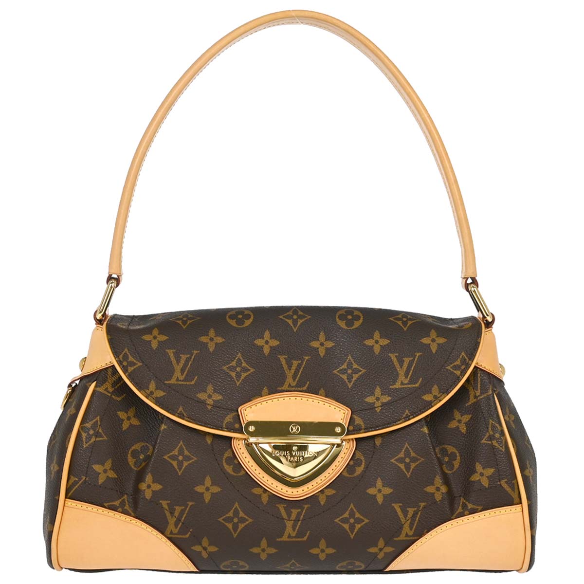 Louis Vuitton Brown Monogram Beverly MM Handbag M40121