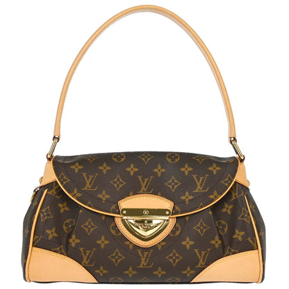 Louis Vuitton Brown Monogram Beverly MM Handbag M40121