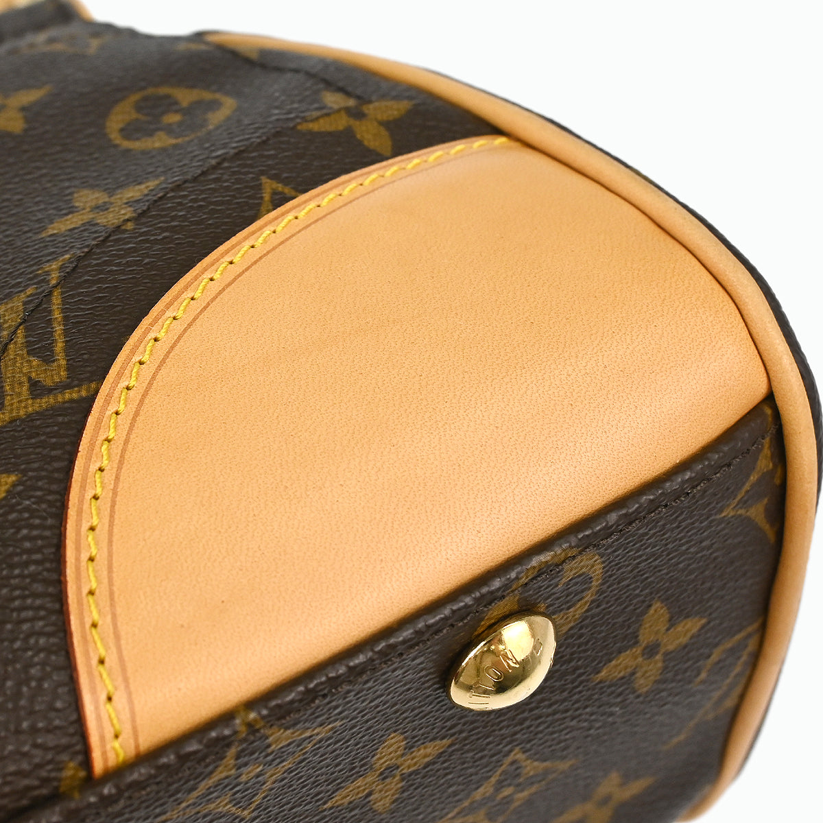 Louis Vuitton Brown Monogram Beverly MM Handbag M40121
