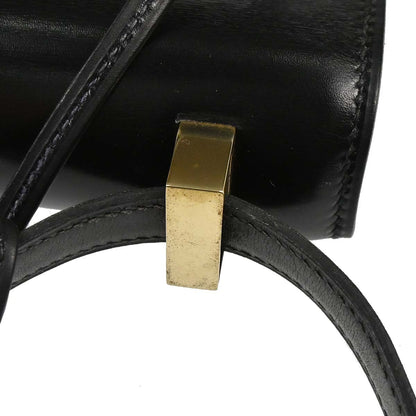 Hermes Black Box Calf Bobby Sac a Depeches DPLG 21 Shoulder Bag