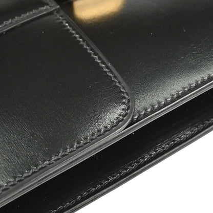 Hermes Black Box Calf Bobby Sac a Depeches DPLG 21 Shoulder Bag