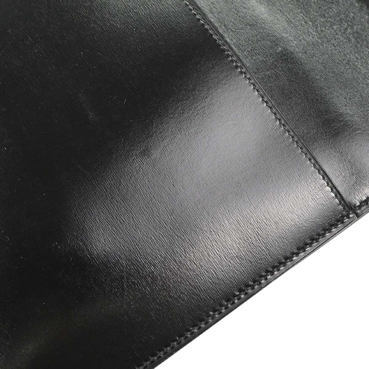 Hermes Black Box Calf Bobby Sac a Depeches DPLG 21 Shoulder Bag