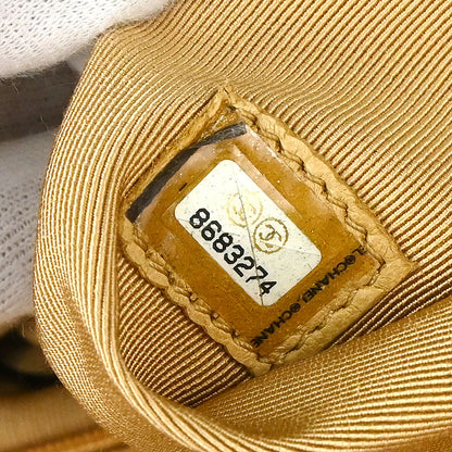 Chanel 2003-2004 Beige Caviar Skin Kelly Handbag