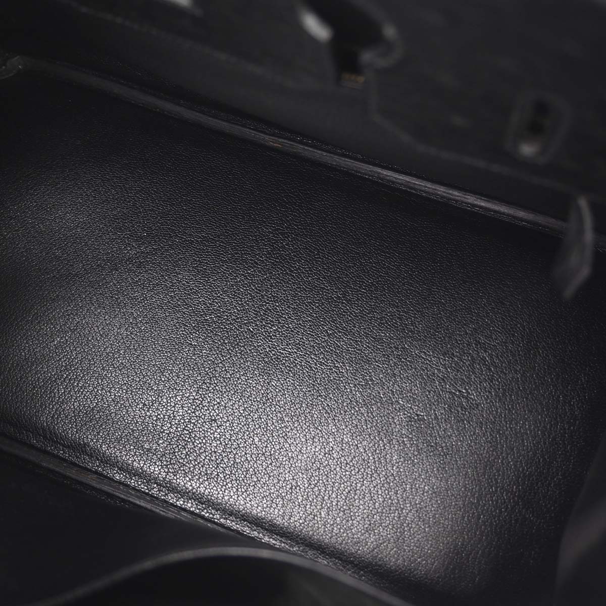 Hermes * Black Ostrich Birkin 35 Handbag
