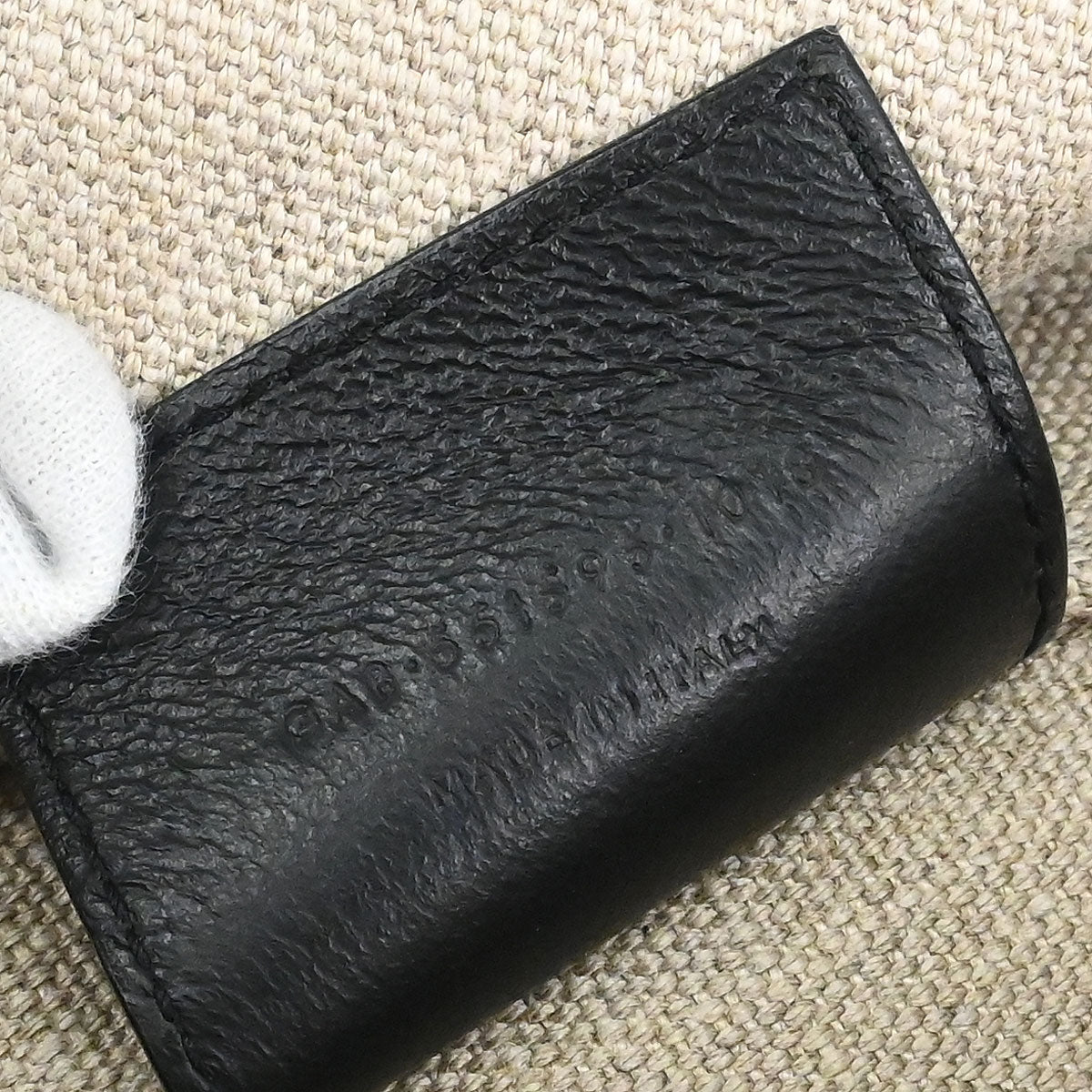 Saint Laurent White Calfskin Teddy Drawstring Tote Handbag – AMORE