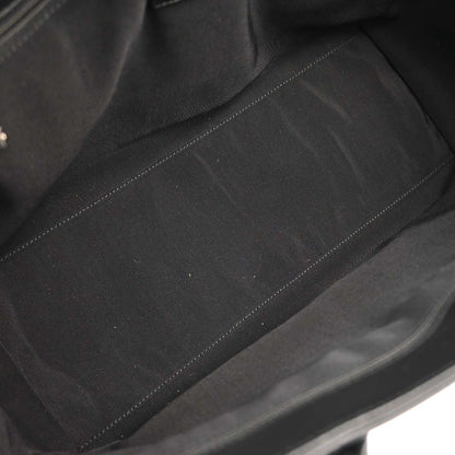 Chanel 2011 Black Calfskin Executive Cerf 2way Shoulder Tote Bag