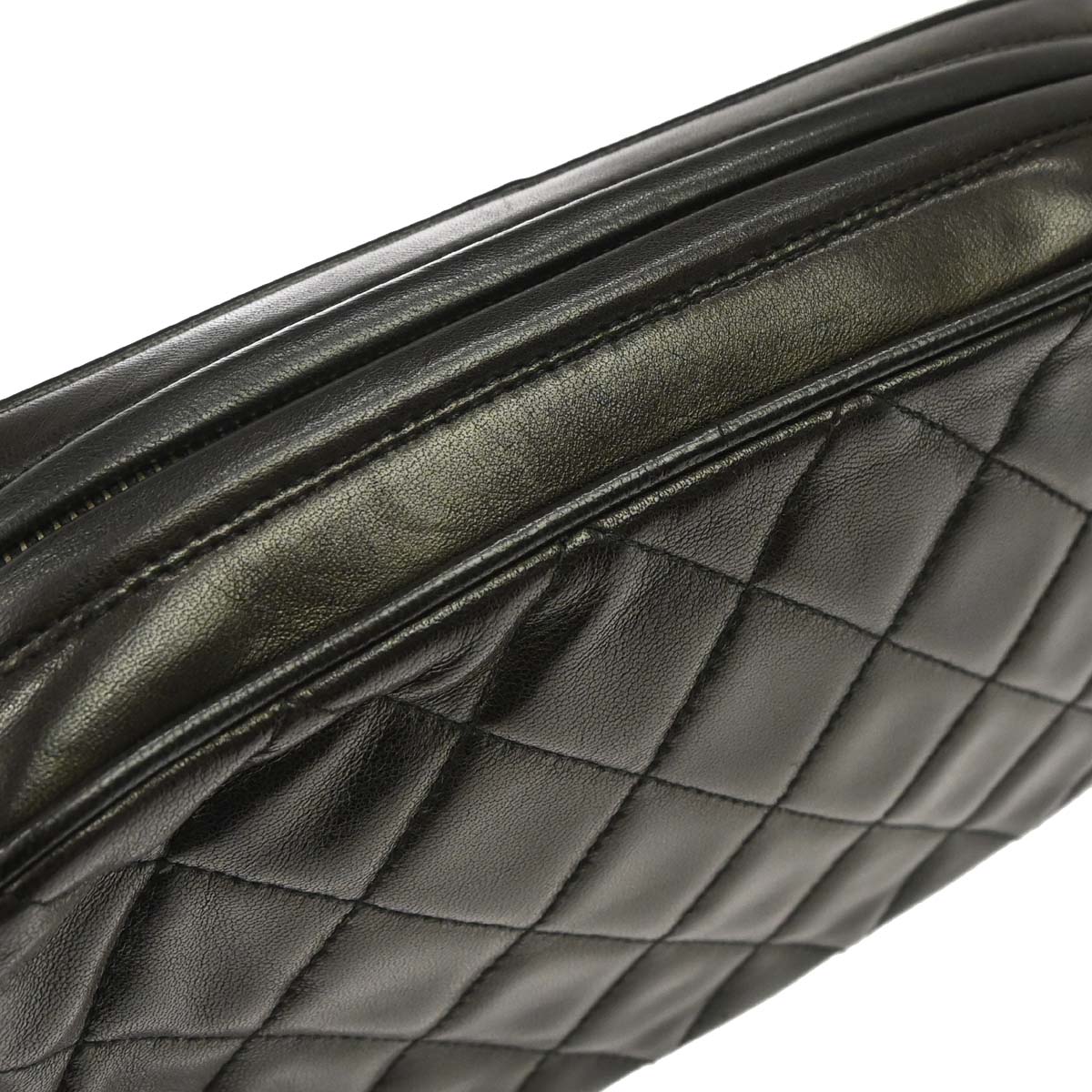 Chanel 1994-1996 Black Lambskin Camera Bag