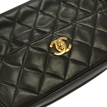 Chanel 1994-1996 Black Lambskin Camera Bag