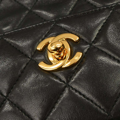 Chanel 1994-1996 Black Lambskin Camera Bag