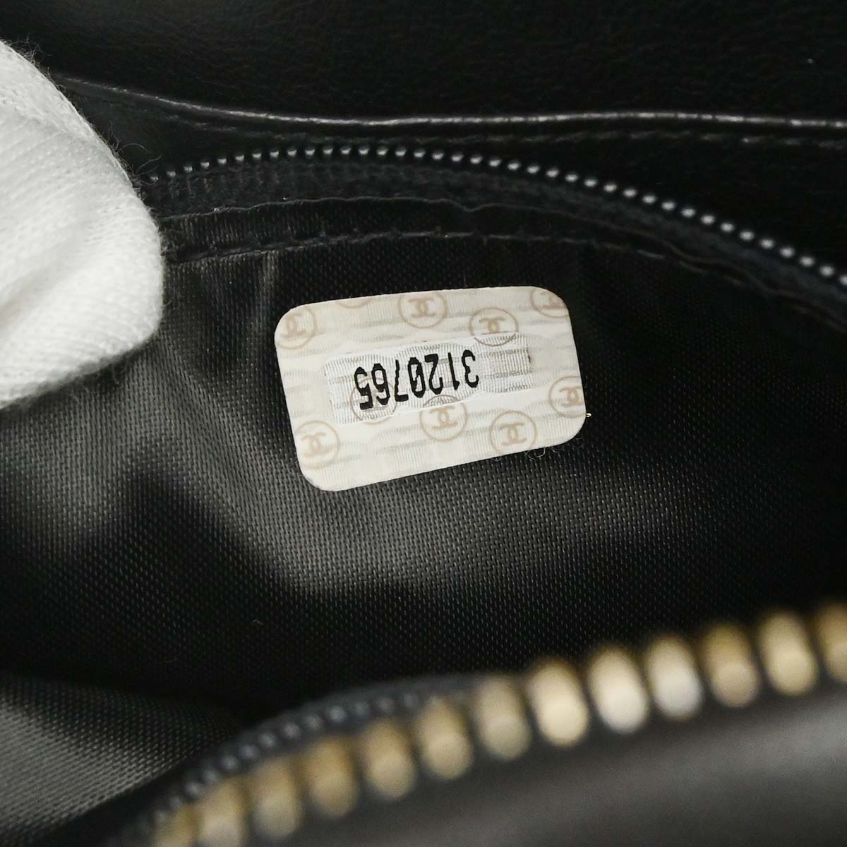 Chanel 1994-1996 Black Lambskin Camera Bag